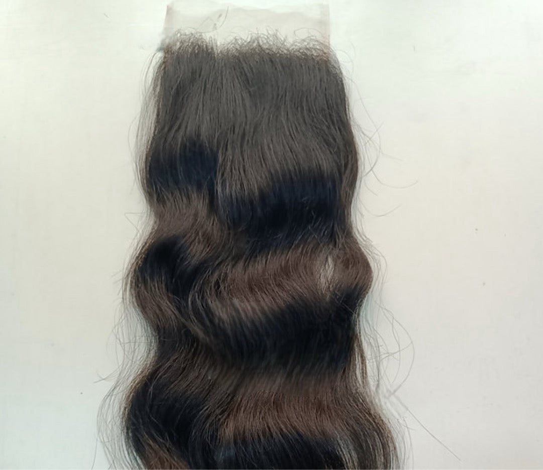 Natural Raw Indian Hair Closures 6*6 (Southern)