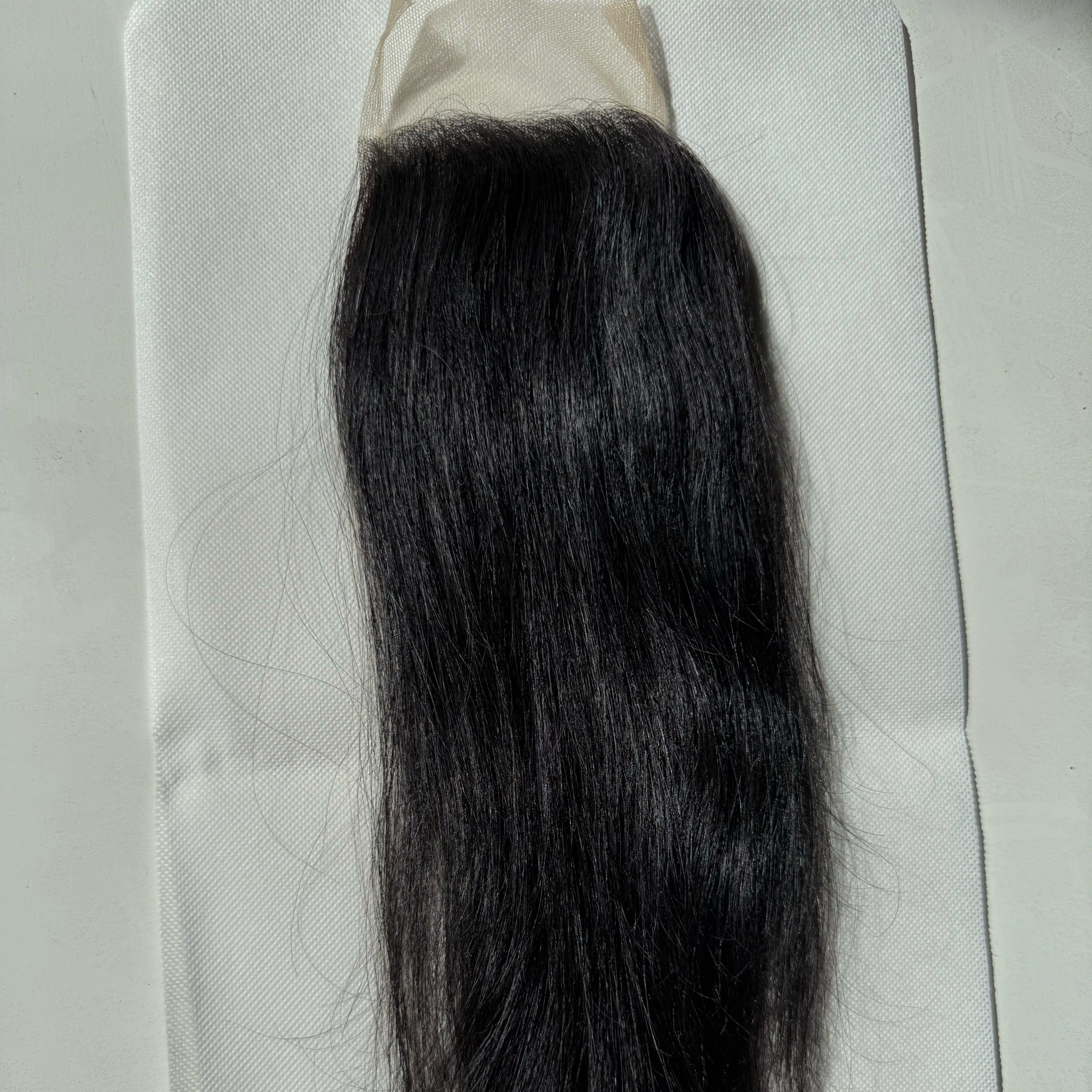 Natural Raw Indian Hair Closures 4*4(Southern)