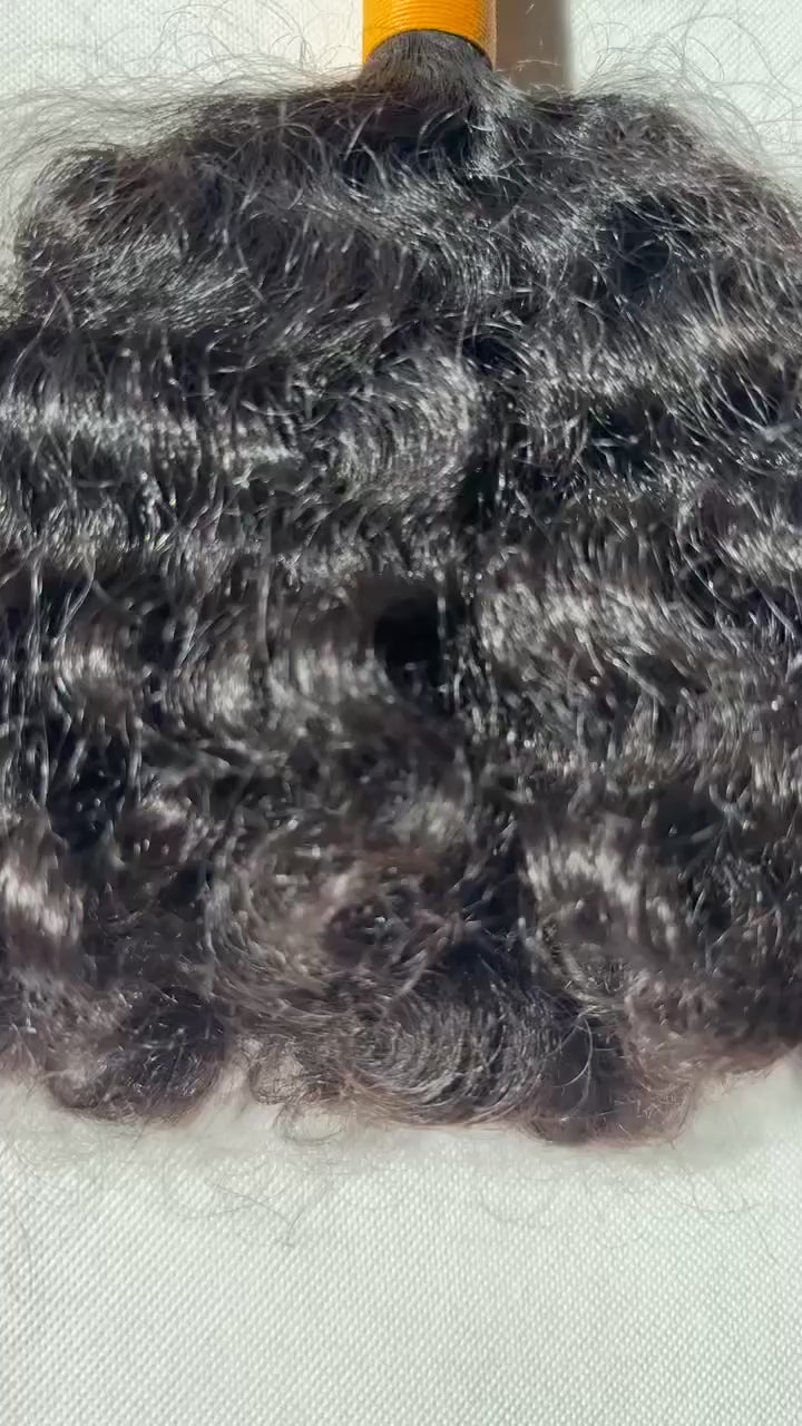 Natural raw Indian braiding hair